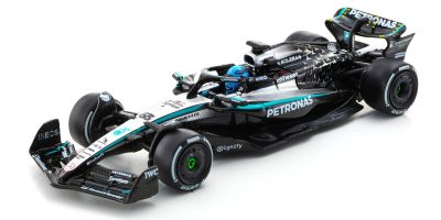 MINICHAMPS 1/64 メルセデス AMG ペトロナス F1 チーム W16 Eパフォーマンス ジョージ･ラッセル 2025年 カナダGP ウィナー  [No.640251063]