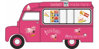 OXFORD 1/76 ベッドフォード CA アイスクリームバン Tonibell  [No.OX76CA004]