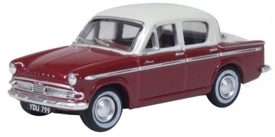 OXFORD 1/76 ヒルマン ミンクス MkIIIA ピピンレッド/パールグレー  [No.OX76HM002]