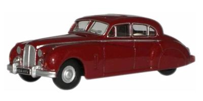 OXFORD 1/76 ジャガー MkVIIM　クラレットメタリック クイーンマザー（皇太后）  [No.OX76JAG7004]