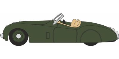 OXFORD 1/76scale Jaguar XK120 British Racing Green  [No.OX76XK12006]