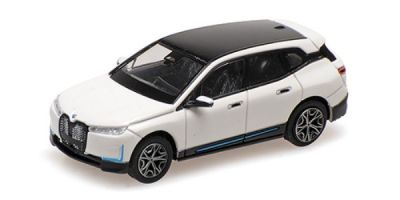 MINICHAMPS 1/87 BMW IX M60 2022 ホワイト  [No.870024600]