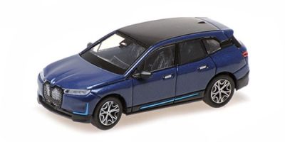 MINICHAMPS 1/87 BMW IX M60 2022 ブルーメタリック  [No.870024601]