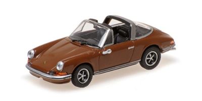 MINICHAMPS 1/87 ポルシェ 911 タルガ 1972 ブラウンメタリック  [No.870064560]
