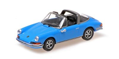 MINICHAMPS 1/87 ポルシェ 911 タルガ 1972 ブルー  [No.870064562]