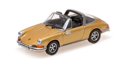 MINICHAMPS 1/87 ポルシェ 911 タルガ 1972 ゴールド  [No.870064564]