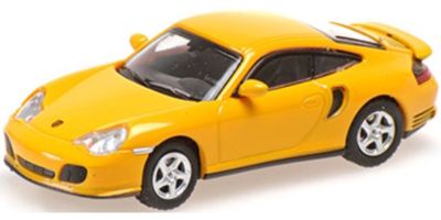 MINICHAMPS 1/87 ポルシェ 911 ターボ 2000 イエロー  [No.870068171]