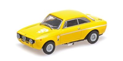 MINICHAMPS 1/87 アルファ ロメオ GTA 1300 ジュニア 1972 イエロー  [No.870124021]