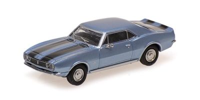 MINICHAMPS 1/87 シボレー カマロ 1967 ブルーメタリック  [No.870144021]