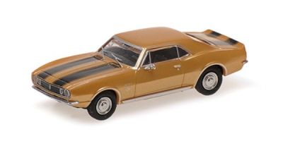 MINICHAMPS 1/87 シボレー カマロ 1967 ゴールド  [No.870144022]