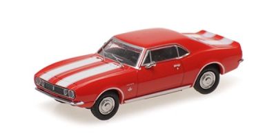 MINICHAMPS 1/87 シボレー カマロ 1967 レッド  [No.870144024]