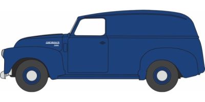 OXFORD 1/87scale 1950 Chevrolet Panel Van Mariner Blue  [No.OX87CV50006]