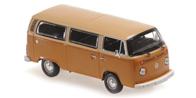 MINICHAMPS 1/43scale Volkswagen T2 Bus 1972 Beige/Brown  [No.940053001]