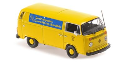 MINICHAMPS 1/43scale Volkswagen T2 Delivery Van 1972 "DEUTSCHE BUNDESPOST" (German Postal Service)  [No.940053062]