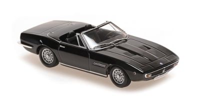 MINICHAMPS 1/43scale Maserati Ghibli Spyder 1969 Black  [No.940123331]