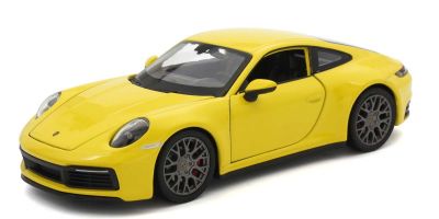WELLY 1/24scale Porsche 911 Carrera 4S Yellow  [No.WE24099Y]