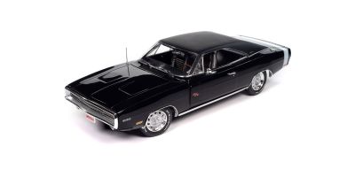 AMERICAN MUSCLE 1/18scale 1970 Dodge Charger R/T Hemmings Gloss Black  [No.AMM1302]