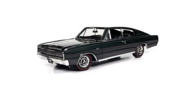 AMERICAN MUSCLE 1/18scale 1966 Dodge Charger Hardtop Dark Green  [No.AMM1320]