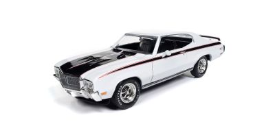 AMERICAN MUSCLE 1/18scale 1970 Buick GSX Hardtop MCACN Apollo White  [No.AMM1322]