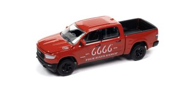 AUTO WORLD 1/64scale 2022 Dodge Ram "Four Sixes Ranch" - Red  [No.AWBC001CR6]