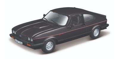 Bburago 1/24scale Ford Capri 1600GT 1982(Black)  [No.BUR21093BK]