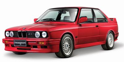 Bburago 1/24scale BMW M3(E30) 1988 Red  [No.BUR21100R]