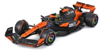 Bburago 1/24scale McLaren F1 Team MCL38 Miami GP 2024 No. 4 L. Norris Driver Included Assembly Kit  [No.BUR28504]