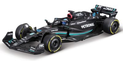 Bburago 1/43scale Mercedes-AMG Petronas F1 Team W14 (2023) E Performance No. 63 G. Russell Driver Gear Included  [No.BUR38081R]
