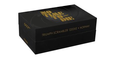 CORGI 1/12 トライアンフ スクランブラー 1200XE (ノルウェー) "007 No Time To Die"  [No.CGCC08403]
