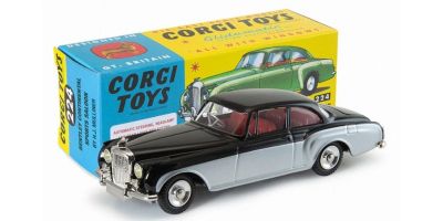 CORGI 1/50 #224 - ベントレー コンチネンタル スポーツサルーン ブラック＆シルバー  [No.CG54321054]