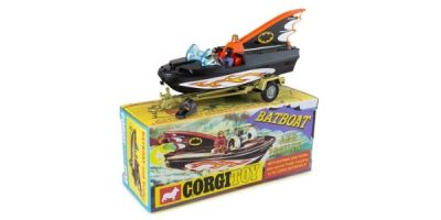 CORGI 1/50 #107 バットボート&トレーラー バットマン&ロビン フィギュア付  [No.CG54321062]
