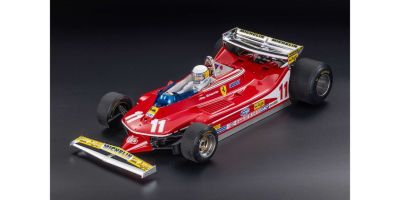 TOPMARQUES 1/12 フェラーリ 312T4 1979 モナコGP ポールトゥウィン No,11 J.シェクター ドライバー付  [No.GRP1201CWD]