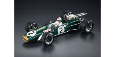 TOPMARQUES 1/18scale Brabham BT24 1967 Mexico GP 3rd Place No.2 Denis "Denny" Hulme  [No.GRP122BWD]