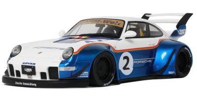 GT SPIRIT 1/18 RWB x LIBERTY WORK 2023 (ホワイト/ブルー)  [No.GTS530]