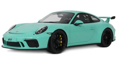 GT SPIRIT 1/18 ポルシェ 911(991.2) GT3 2018 (グリーン)  [No.GTS550]