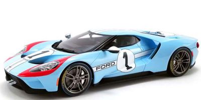GT SPIRIT 1/18 2020 フォード GT #1 ヘリテージエディション (ブルー) GTS027US