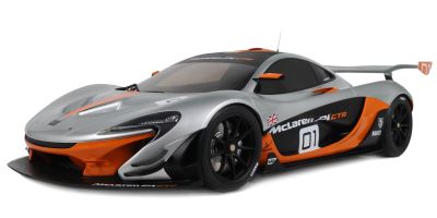 GT SPIRIT 1/8 マクラーレン P1 GTR ペブルビーチ 2014(グレー) ケース&ベース付  [No.GTS800902]