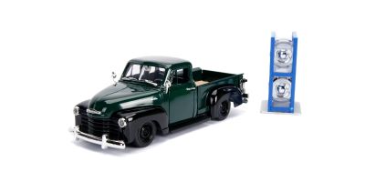 JADA TOYS 1/43 1953 シェビー ピックアップ ダークグリーン/ブラック  [No.JADA30521]