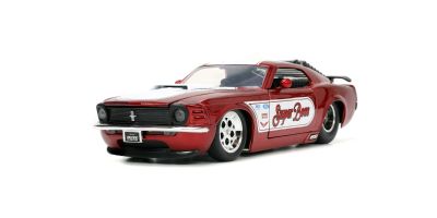 JADA TOYS 1/24scale 1970 Ford Mustang Boss 429 Red Metallic/Graphics  [No.JADA34118]