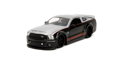JADA TOYS 1/24scale 2008 Ford Mustang Shelby GT500KR Black/Silver  [No.JADA34205]