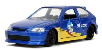 JADA TOYS 1/32 1997 ホンダ シビック タイプ R ブルー (ソニック)   [No.JADA35482]