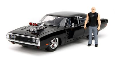 JADA TOYS 1/43scale F&F Dodge Charger R/T Black Dominic with Figure  [No.JADA35907]