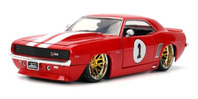 JADA TOYS 1/24scale F&F 1969 Chevy Camaro Red #1  [No.JADA36151]