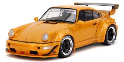 JADA TOYS 1/18 2016 ポルシェ RWB HIBIKI ボディキット イエロー  [No.JADA36383]
