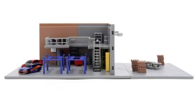 JADA TOYS  F&F TOKYO DRIFT ハン ガレージ ジオラマセット  [No.JADA36403]