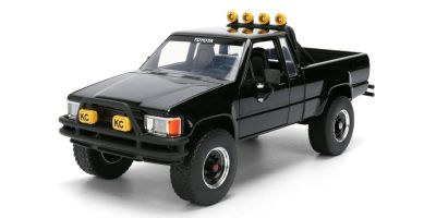 JADA TOYS 1/24 バック･トゥ･ザ･フューチャー 1985 トヨタ SR5 ピックアップ ブラック/スケートボード付  [No.JADA36479]