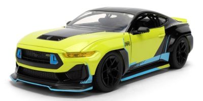 JADA TOYS 1/24 2024 フォード マスタング RTR イエロー/ブラック  [No.JADA36621]