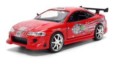 JADA TOYS 1/24scale F&F Mitsubishi Eclipse Red (Brian) / Dominic RX-7 Graphics  [No.JADA36815]