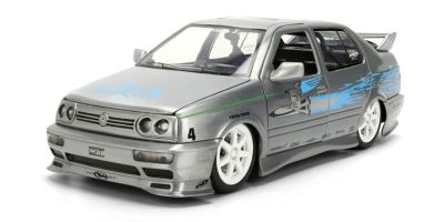 JADA TOYS 1/24 F&F VW ジェッタ シルバー/ブラッシュ仕上げ (ジェシー)  [No.JADA37820]