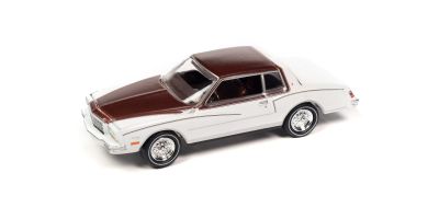 JOHNNY LIGHTNING 1/64scale 1980 Chevy Monte Carlo Gloss White/Claret  [No.JLSP336A]